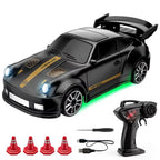 Mini RC Car 1:64 Off-Road Climbing Vehicle with Trailer