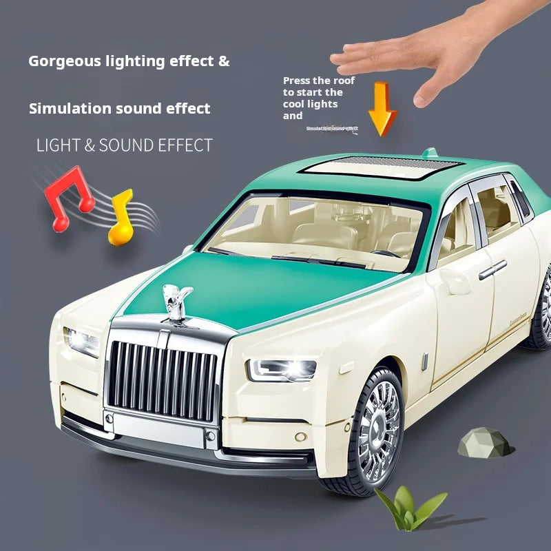 Luxury Sedan Model Car – Diecast Car Ornament for Collectors