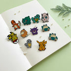 11 Pcs  Enamel Pins Set Creative Bandage Brooches for Backpack Clothes Personalized Metal Emblem Accessories Gift