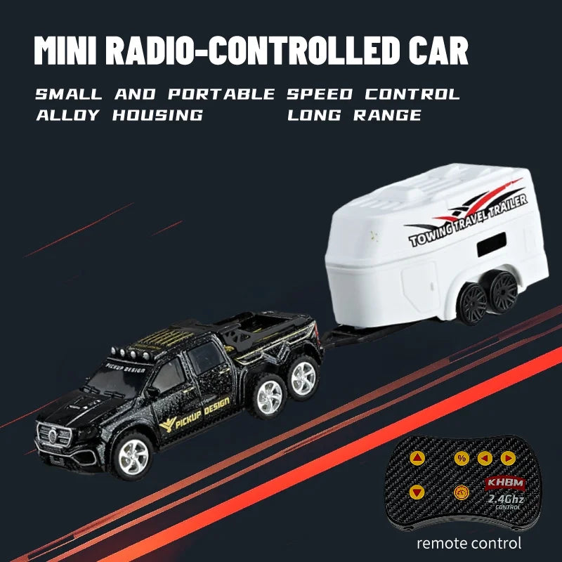 1:64 RC Car Mini Alloy Remote Control Vehicle