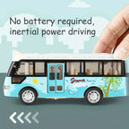 Diecast City Bus – Pull-Back Toy