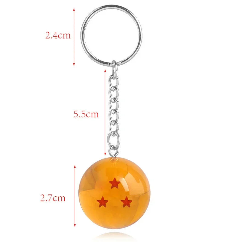 Dragon Ball Keychain – 2.7cm Anime Keyring Pendant