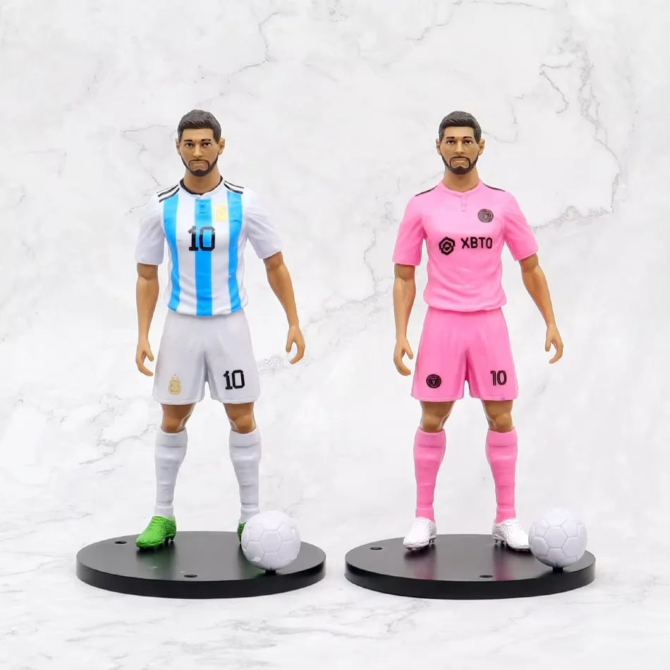 Football Action Figure 18-20cm Soccer Player Collectible Model