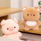 15CM Cute Animal Plush Toy Children Table Doll Ornaments Companion Doll Birthday Christmas Gifts Soft Sleeping Companion Kawaii