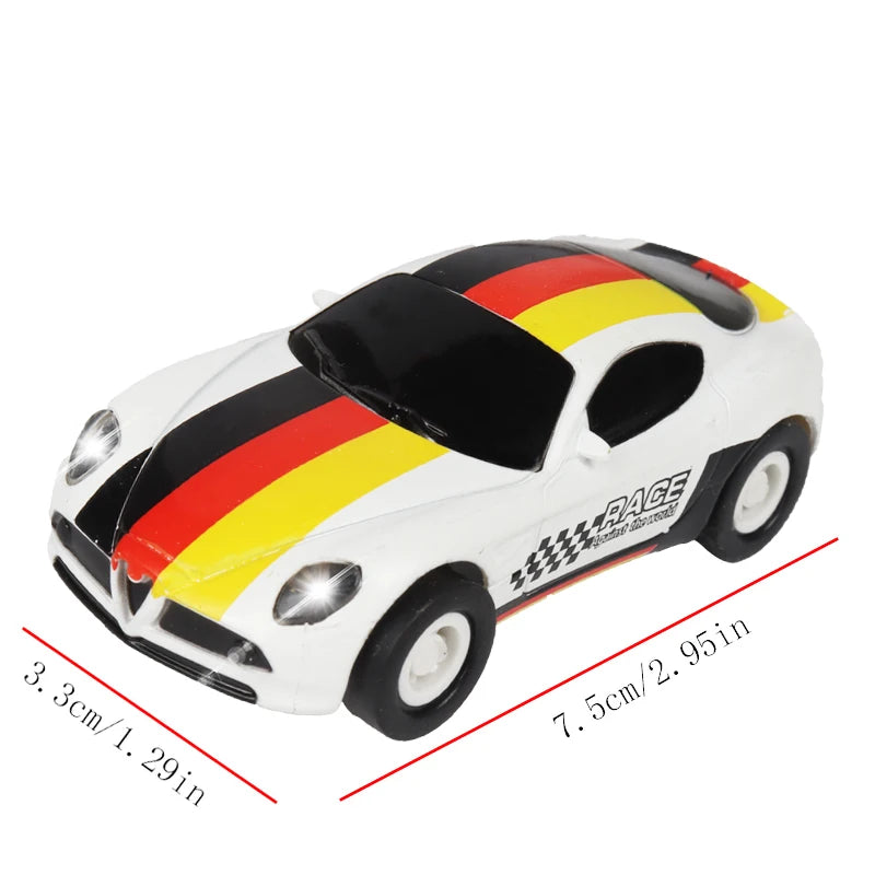Slot Car Racing Toy 1:64 Electric Race Track Car