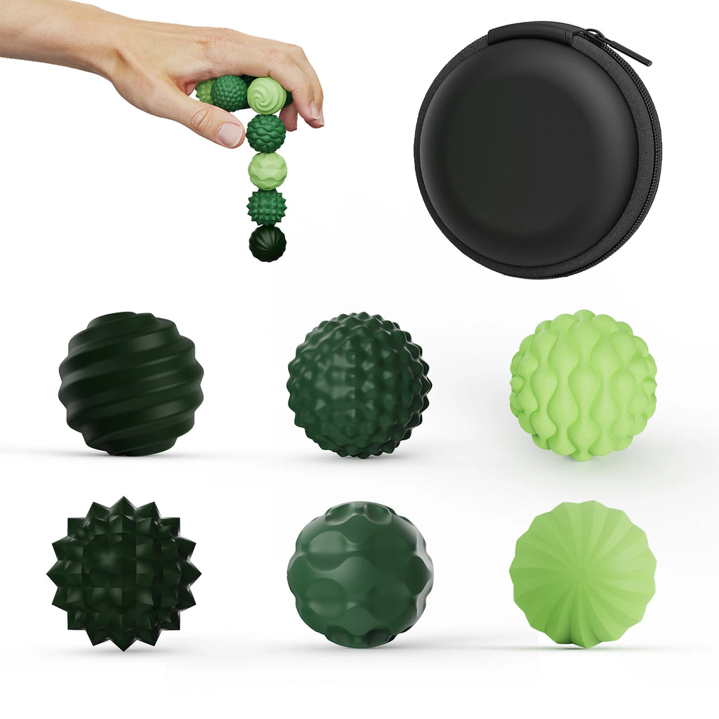 Magnetic Sensory Balls – Silicone Fidget Toy for Stress Relief