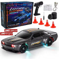 Remote Control Car 1:64 Mini Drift Racing Car with LED Lights