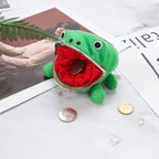 Frog Coin Purse – Cute Cartoon Keychain Wallet