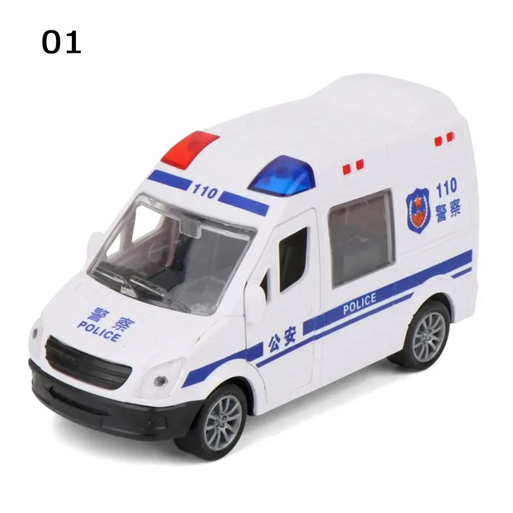 Diecast Emergency Vehicle – Police, Fire Truck & Ambulance