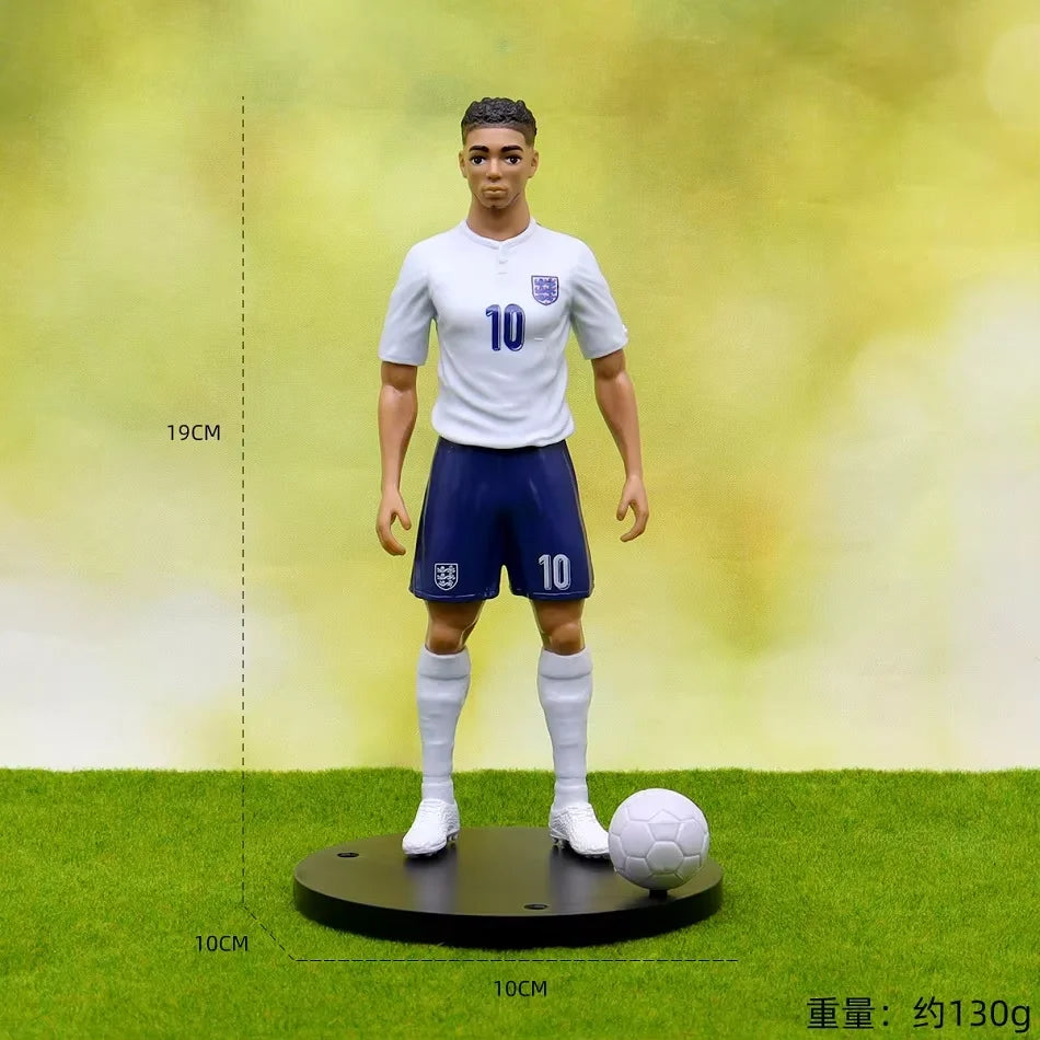 Football Action Figure 18-20cm Soccer Player Collectible Model