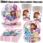 Birthday Party Supplies – Kids Tableware & Decoration Set