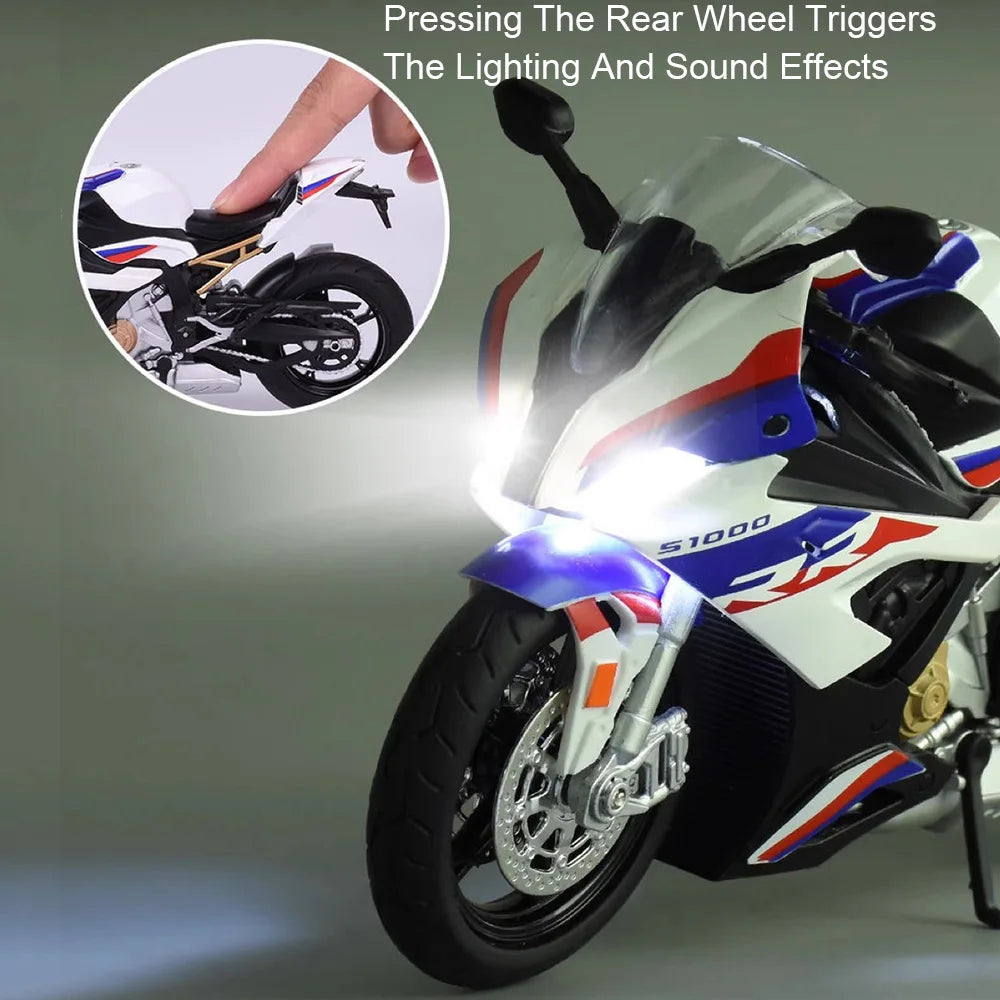 Diecast Motorcycle – 1:12 Alloy Model