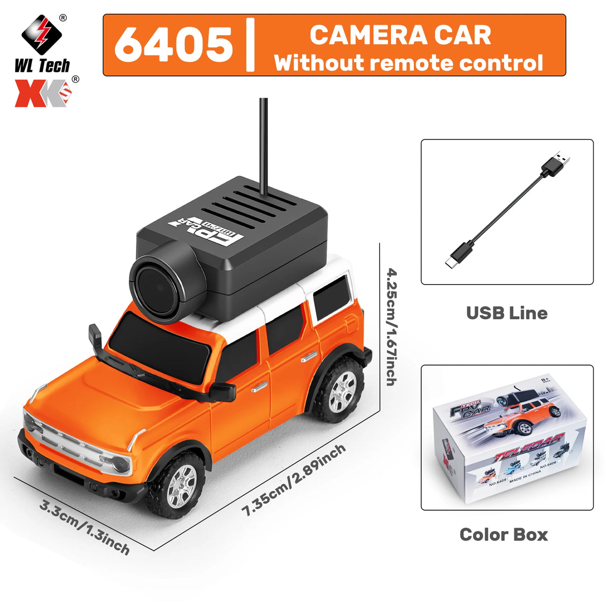 Mini RC Car – FPV Camera WiFi App Control Car