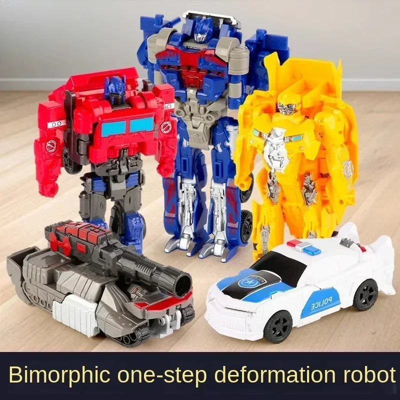 Transforming Robot Car Toy Action Figure