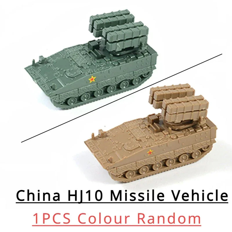 Tank Model Kit – 1:144 Scale Military Vehicle Set