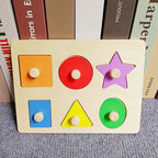 Wooden Montessori Puzzle – Baby Learning Board