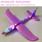 Foam Glider Plane – LED Hand Throw Airplane