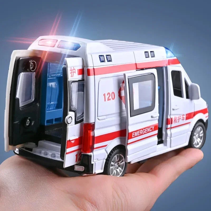 Diecast Emergency Car – 1:32 Mini Model