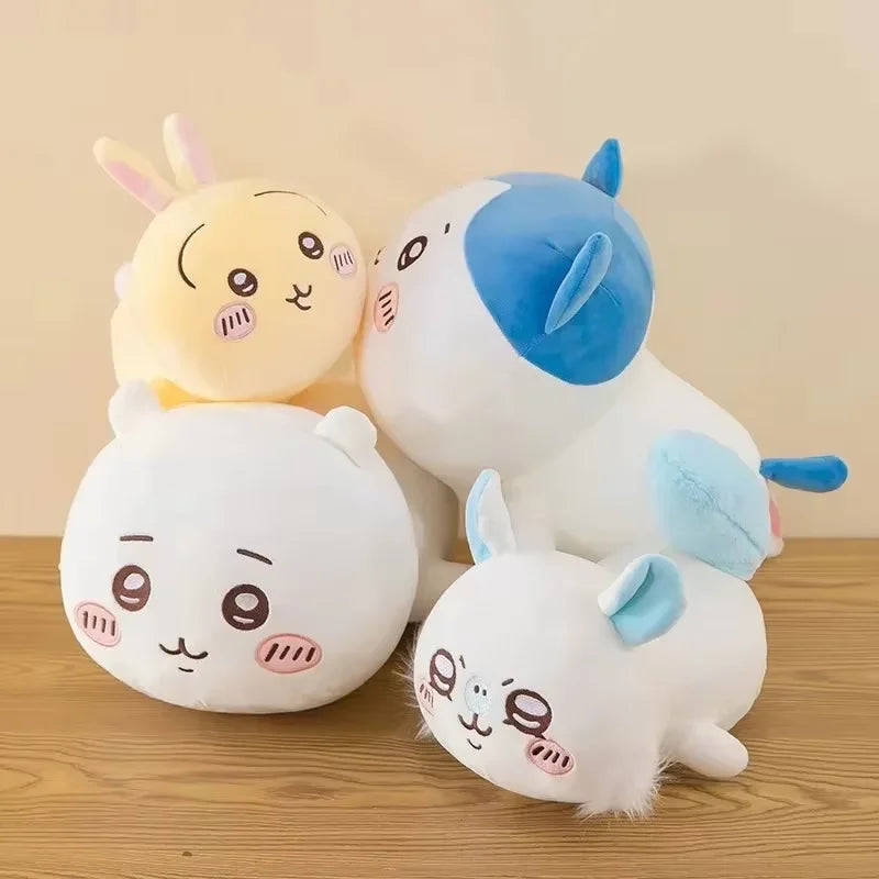 Hot ckw Momonga Plush Pillow Cartoon Hachiware Soft Pillow Cute jiyi Usagi Plush Doll Ornament Anime Plush Gift Home Decoration