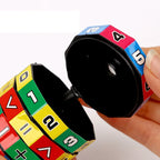 Montessori Math Toy – Number Cube Counting & Arithmetic Game