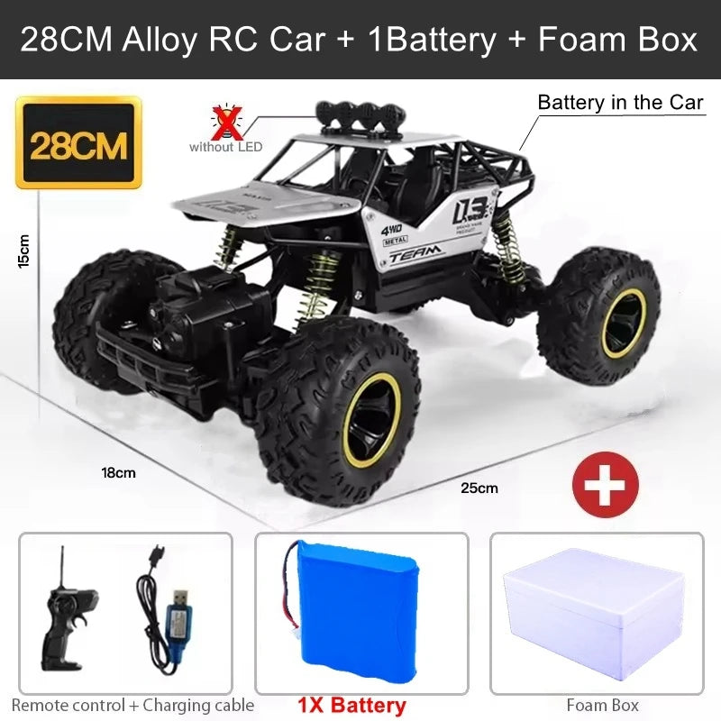 RC Climbing Car 4WD All Terrain Off Road Rock Crawler 1:12