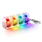 Mechanical Keyboard Key Tester – LED Keycap Fidget Keychain