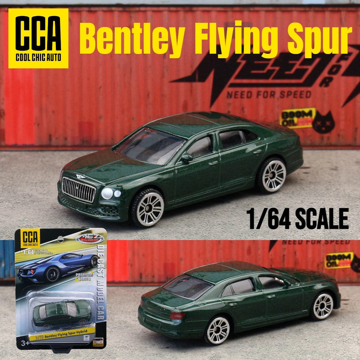 Diecast Car Model 1:64 Scale Metal Collectible Toy