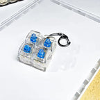 Mechanical Keyboard Key Tester – LED Keycap Fidget Keychain