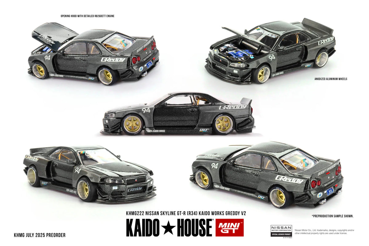 1:64 Diecast Model Car – JDM Racing Alloy Collectible