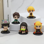 Mini Anime Figure – 4-5cm PVC Sitting Character Model