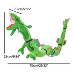 Dragon Plush Toy – 30 Inch Soft Green Stuffed Animal