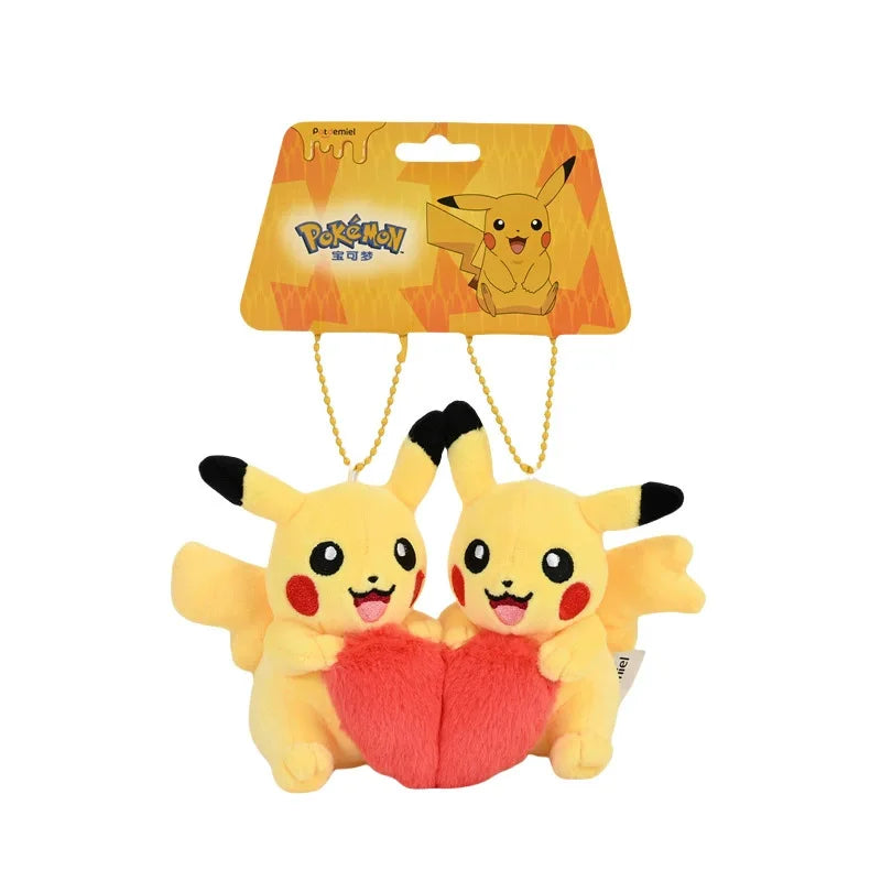 Pokémon Pikachu Gengar Charmander Togepi Anime Plush Toy Cartoon & Cute Doll keyring Children's Toy Backpack pendant
