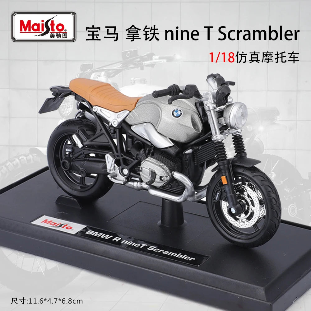 1:18 Diecast Motorcycle – Alloy Model Collection