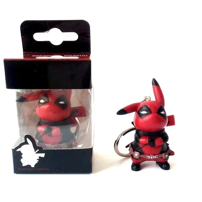 Superhero Keychain Figure – 4cm Vinyl Collectible Toy