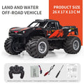 Amphibious RC Car 4WD Stunt Vehicle with 2.4G Remote Control
