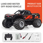 Amphibious RC Car 4WD Stunt Vehicle with 2.4G Remote Control