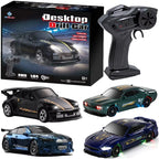 Remote Control Car 1:64 Mini Drift Racing Car with LED Lights