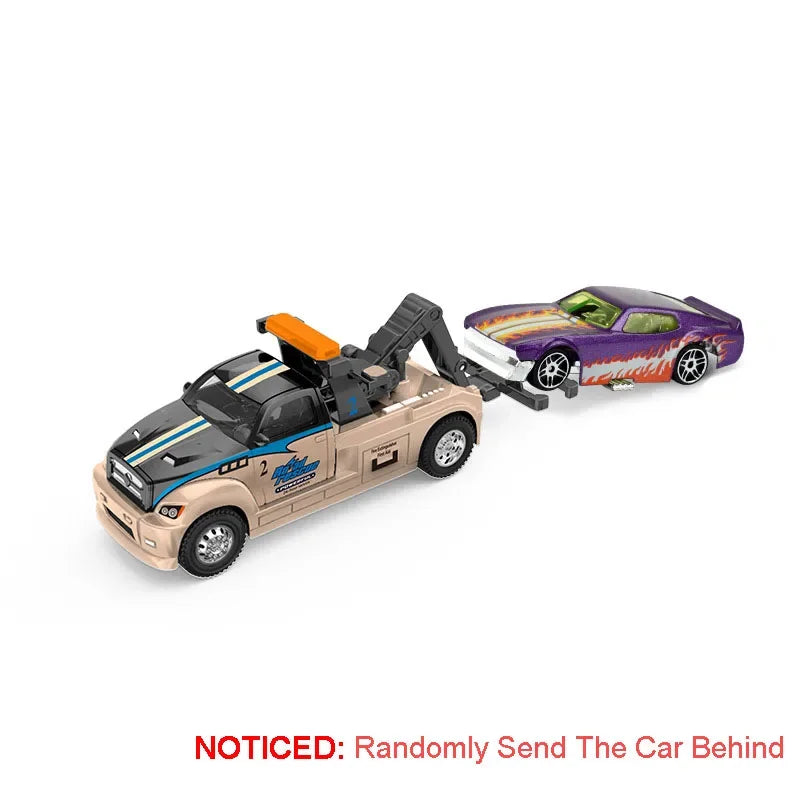 Diecast Trailer – 1:64 Metal Pull-Back Toy