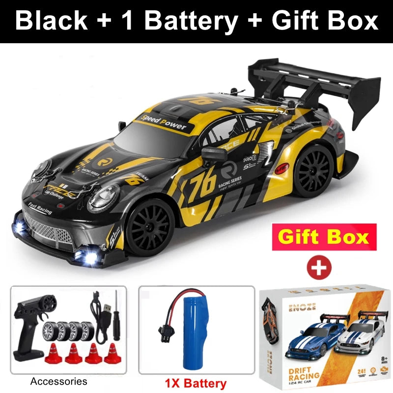 RC Drift Car 1:24 4WD Remote Control Racing Car