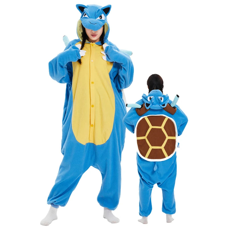 Animal Kigurumi Pajamas – Turtle Halloween Onesie Costume