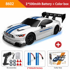 RC Drift Car 4WD Remote Control Car with LED Lights, 2.4GHz