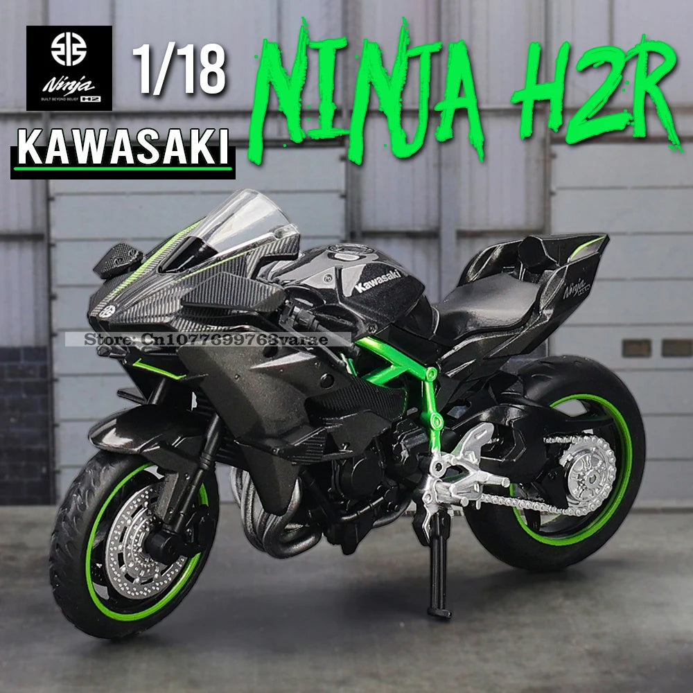 Diecast Motorcycle – 1:18 Alloy Classic Bike