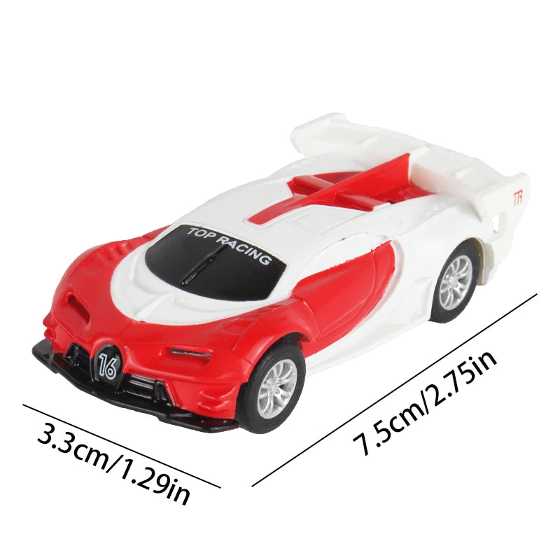 Slot Car Racing Toy 1:64 Electric Race Track Car