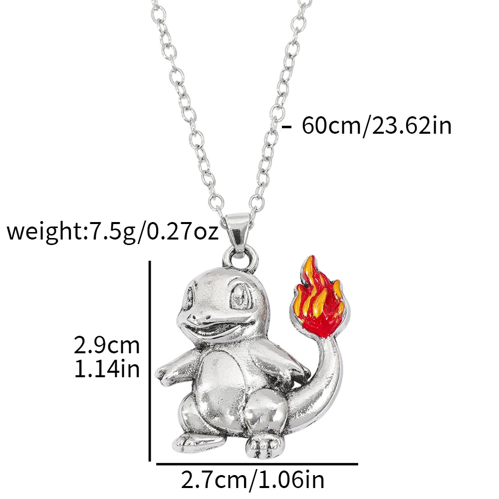 Anime Pendant Necklace – Metal Cosplay Jewelry for Fans