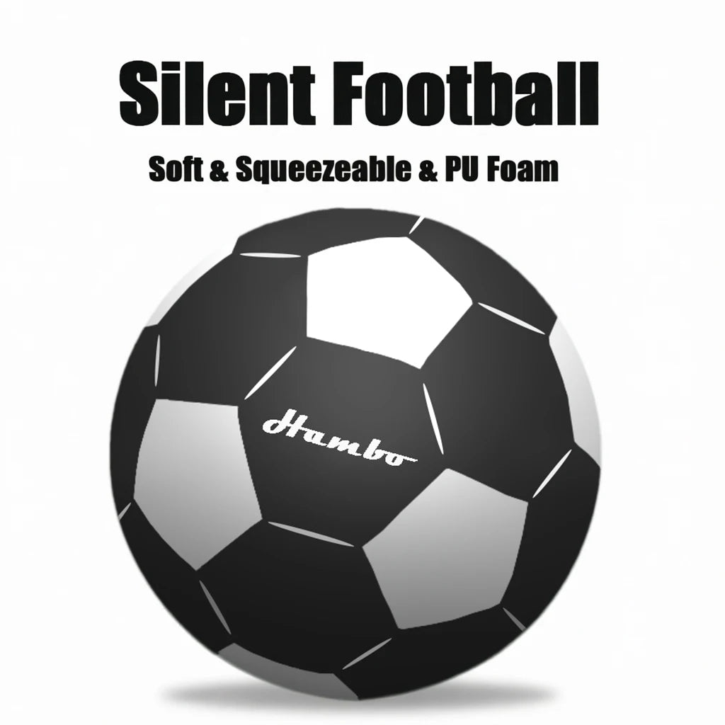 Silent Foam Soccer Ball Indoor Low Noise Training Ball