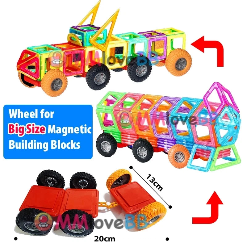 Magnetic Blocks for Kids – Creative Building Construction Set