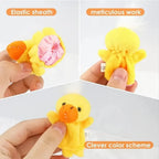 Cartoon Finger Puppet Doll – Plush Storytelling Toy for Kids