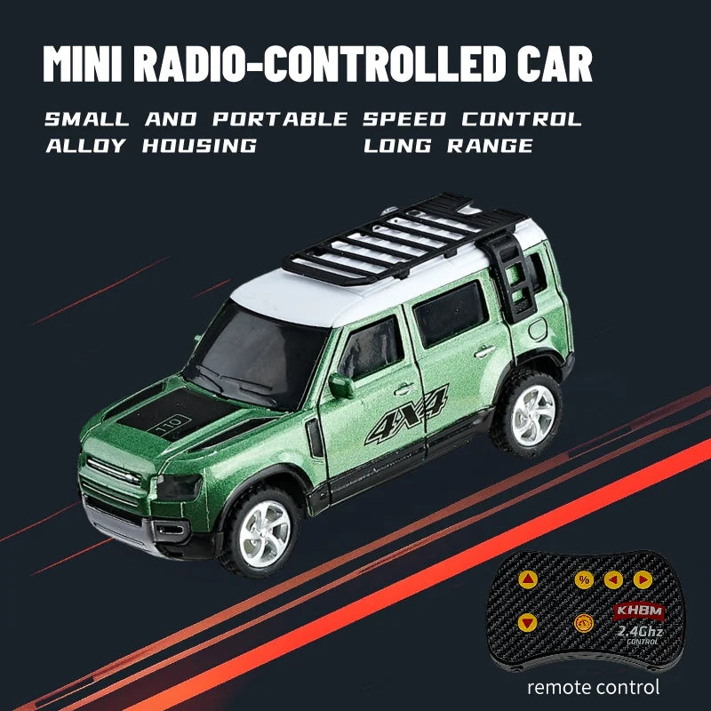 1:64 RC Car Mini Alloy Remote Control Vehicle