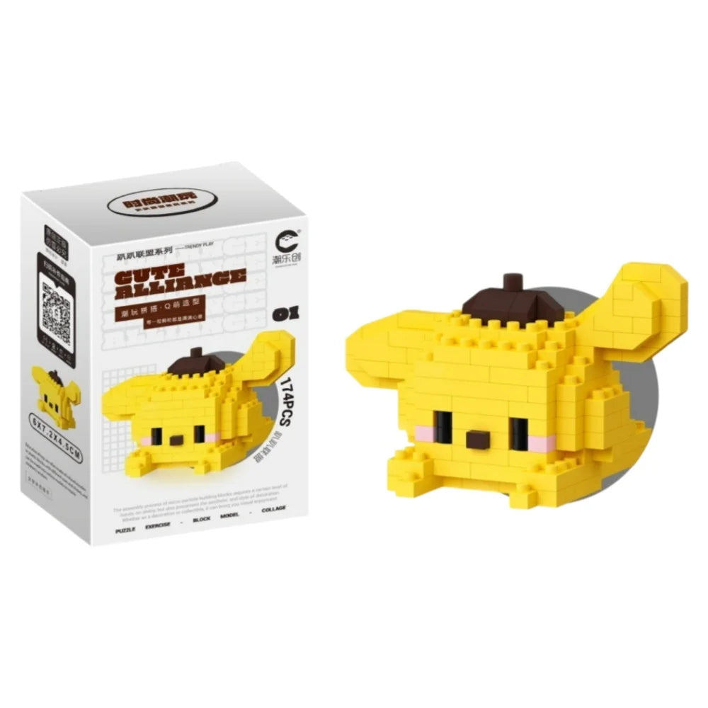 Building Block Figures – Mini Cartoon Set
