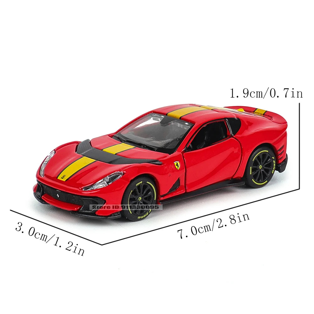 Diecast Car – 1:64 Metal Pull-Back Toy